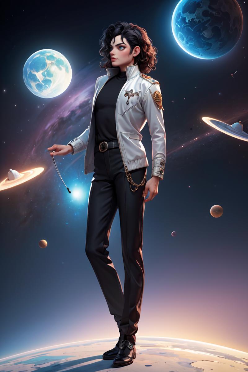 381610-1633649802-(masterpiece, best quality_1.4), michael jackson,  detailed, fantasy, dreamlike, surrealism, super cute, trending on artstation,.png